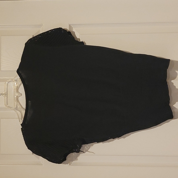 Black Cardigan sz Medium - Picture 2 of 2